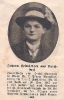 Helmberger Johann, Vorchdorf, Infantrist